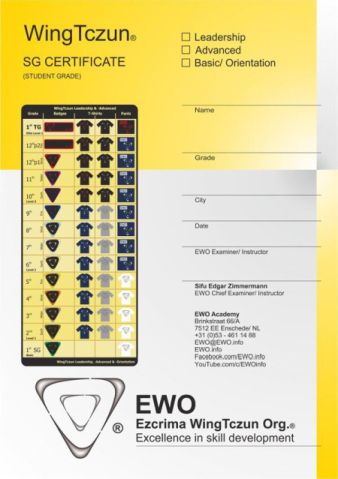 Nieuwe EWO-certificaten/ gewoon lesrooster